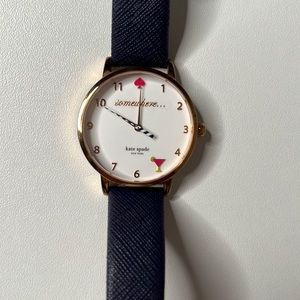 Kate spade navy blue watch